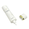 Tube à presser vide de forme ovale, emballage en plastique pour crème essentielle pour le visage, crème solaire, maquillage, dorure liquide, bouchon à vis, 15ml-35ml