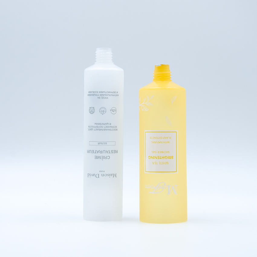 Tube à presser cosmétique Transparent personnalisable, emballage Transparent en plastique, hydratant, soins de la peau, crème solaire pour les yeux, Gel de gommage pour le visage