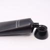 Tube en plastique vide noir OEM 80ml 100ml 120ml, crème pour le visage, Tube nettoyant pour hommes avec bouchon à vis, emballage pour lavage du visage