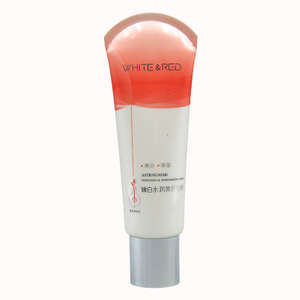 Tube en plastique à presser cosmétique doux personnalisé pour lotion de lavage du visage et emballage de crème pour les mains pour sérum de soin de la peau