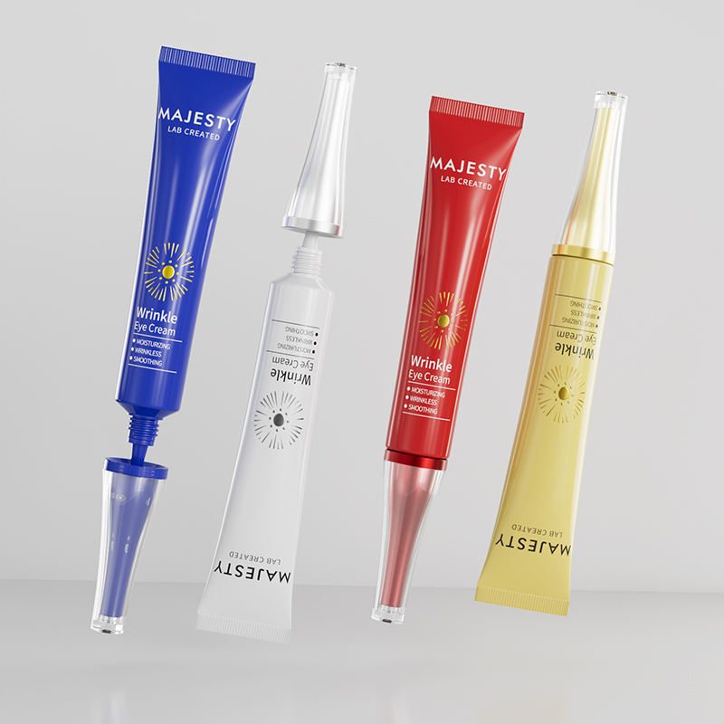 OEM client conception Empety doux presser fond de teint liquide Tube crème solaire cosmétique huile essentielle brillant à lèvres emballage crème pour les yeux