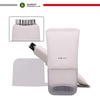 Tube en plastique souple personnalisé, emballage de soins du cuir chevelu pour teinture capillaire avec applicateur de brosse à peigne, Tube à presser personnalisé