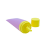 Tube en plastique fait sur commande de conditionneur de cheveux de Tube mou cosmétique de Tube de Gel douche de shampooing de 200ML avec le long capuchon de buse