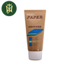Emballage de recyclage à presser écologique Crème pour les mains de protection solaire dans un tube en plastique biodégradable Tube pressé en papier kraft
