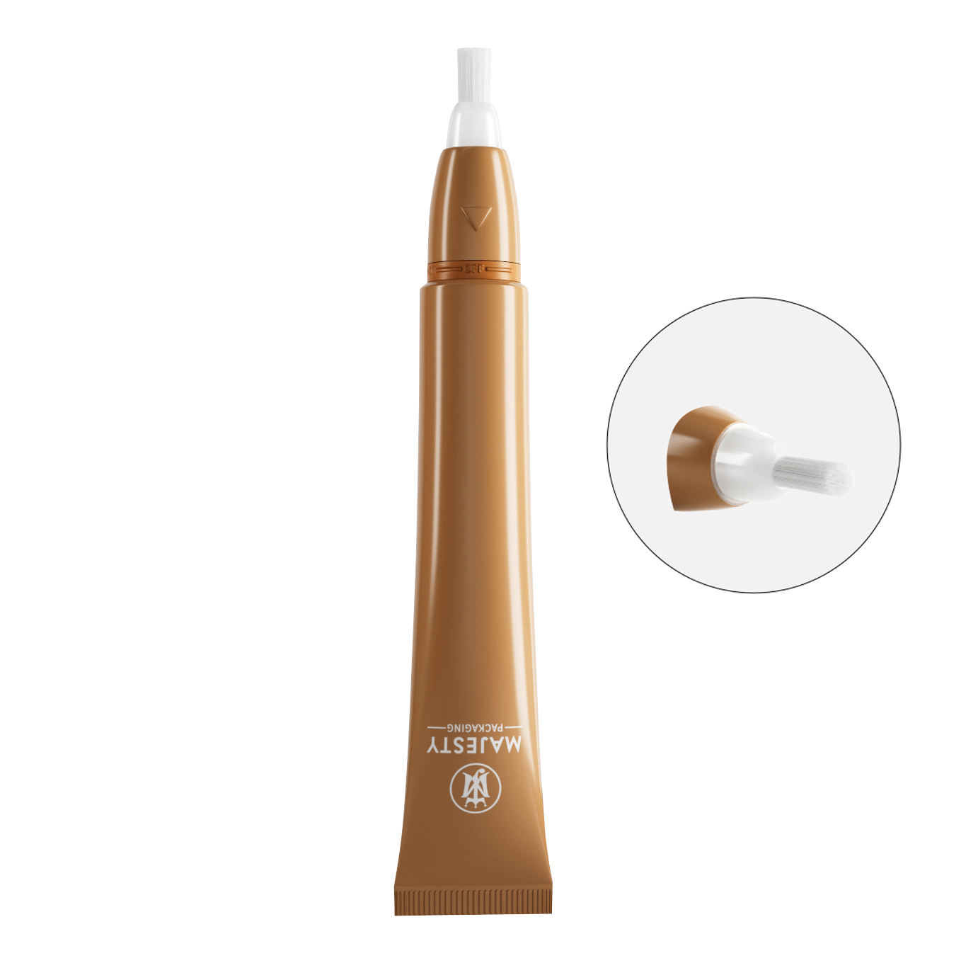 Tube de fard à joues liquide vide en plastique souple personnalisé, boule à rouleau, applicateur de Massage, brosse, vernis à ongles, emballage d'huile, Tube de soin des lèvres
