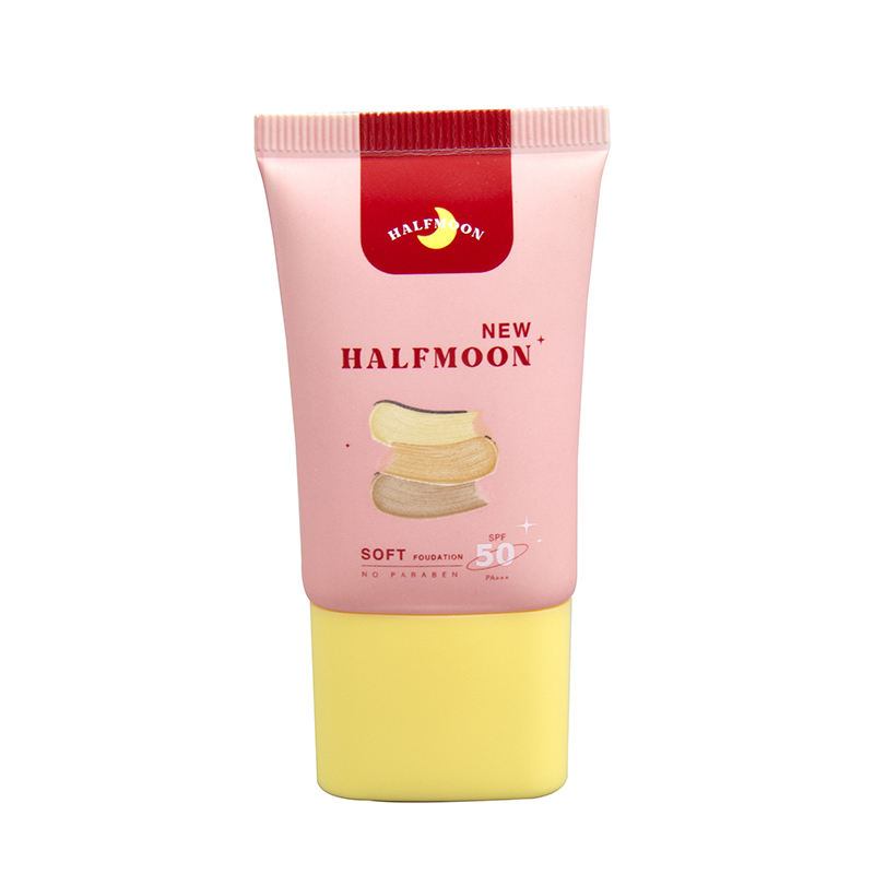 Tube en plastique vide cosmétique à Mini compression, Logo personnalisé, capacité de 30ml, soins de la peau du visage, crème de fond de teint pour les mains, crème solaire