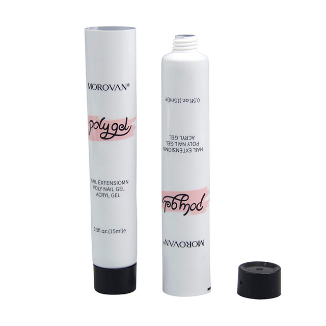 Tube cosmétique d'emballage de luxe de soins de la peau d'OEM D19mm pour le gel pour les yeux BB Crème Lotion Fondation Mascara Squeeze Forme Maquillage Parfum