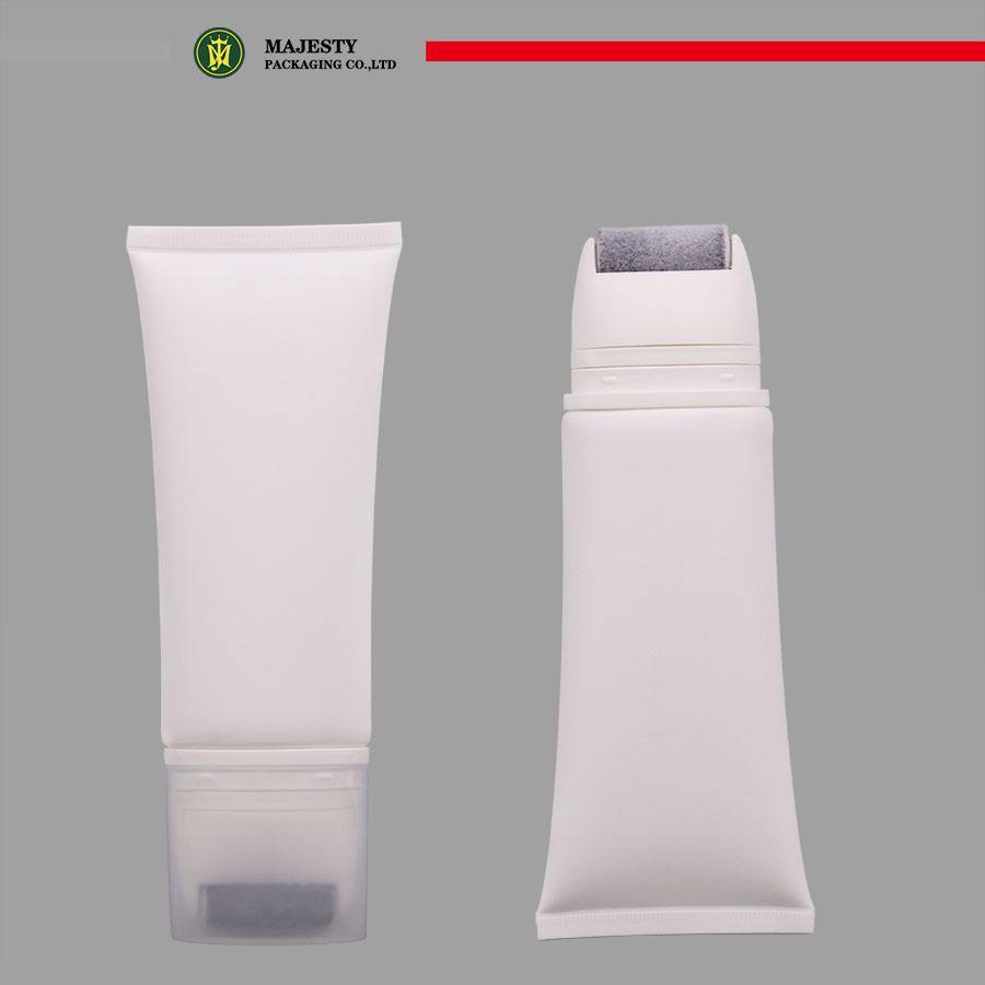 Tube en plastique personnalisé avec applicateur de massage à barre à rouleaux pour le tube à rouleaux cosmétique Soins corporels