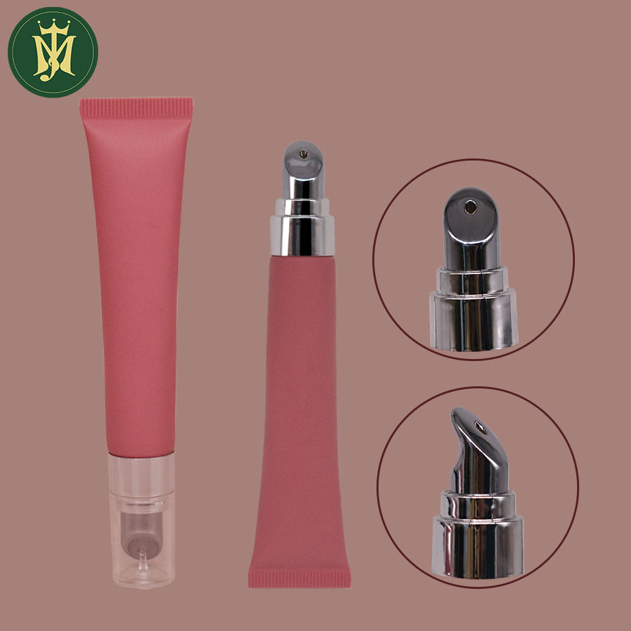 Tube de crème cosmétique pour les yeux, personnalisé, en céramique et en alliage de Zinc, emballage de tuyau, Tubes en plastique à usage cosmétique, 10ml, 15ml, 20ml