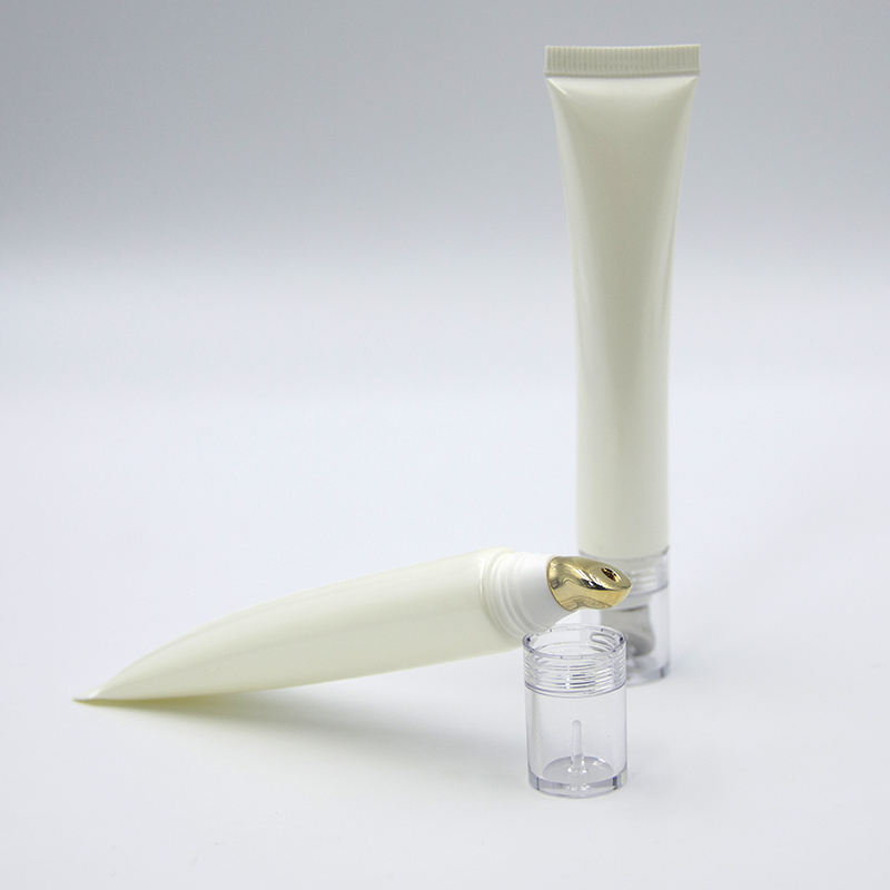 Applicateur de Massage en alliage de Zinc, Tube souple D19 PE OEM, 25ml, pour rouge à lèvres, protection solaire, nettoyant, emballage de crème pour les yeux, offre spéciale OEM