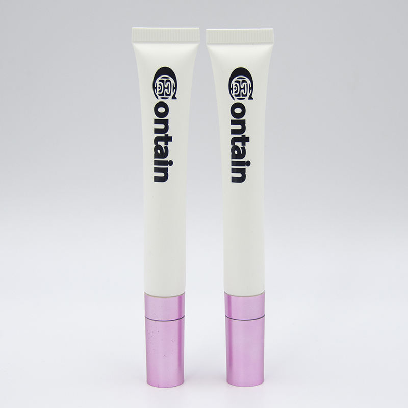 Tube d'emballage avec tête applicatrice vibrante, pour crème pour les yeux, rouge à lèvres, protection solaire et nettoyant, offre spéciale, 10ml, 15ml, 20ml
