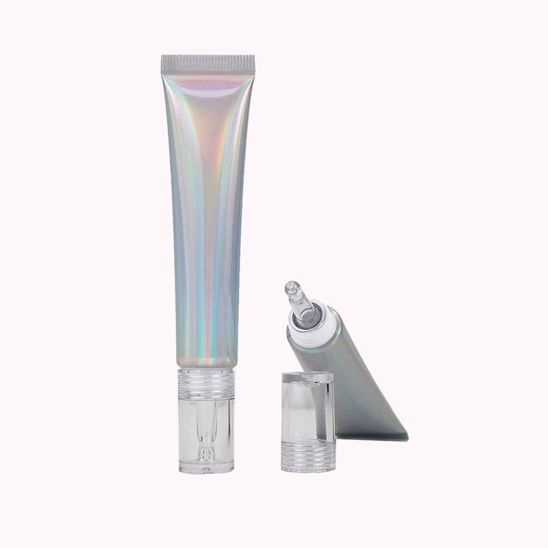 Tube Laser en plastique PE souple à presser, 20ml, 20G, avec embout de buse, emballage, Gel réparateur, cosmétiques pour protection solaire, crème pour les yeux