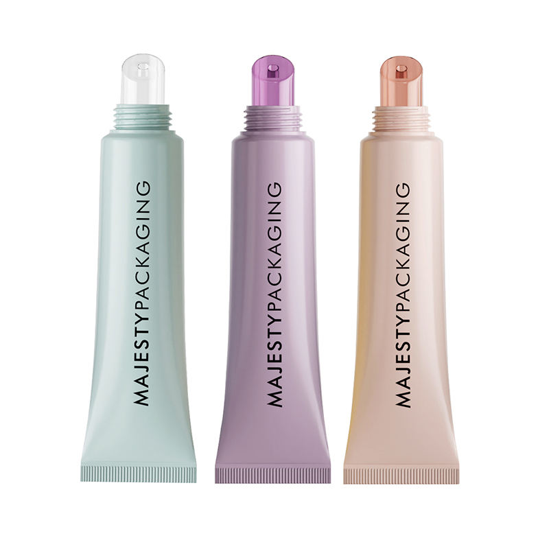 10 ml-20 ml en plastique PE cosmétique brillant à lèvres rouge à lèvres baume à lèvres gommage à lèvres presser conteneur emballage Tube pour le soin de l'huile des lèvres