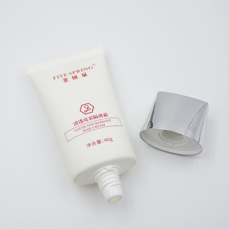 Tuyau en plastique ovale OEM 30ML-100ML, pour soins du visage, emballage pour crème solaire BB crème nettoyante pour le visage, masques de crème pour les yeux