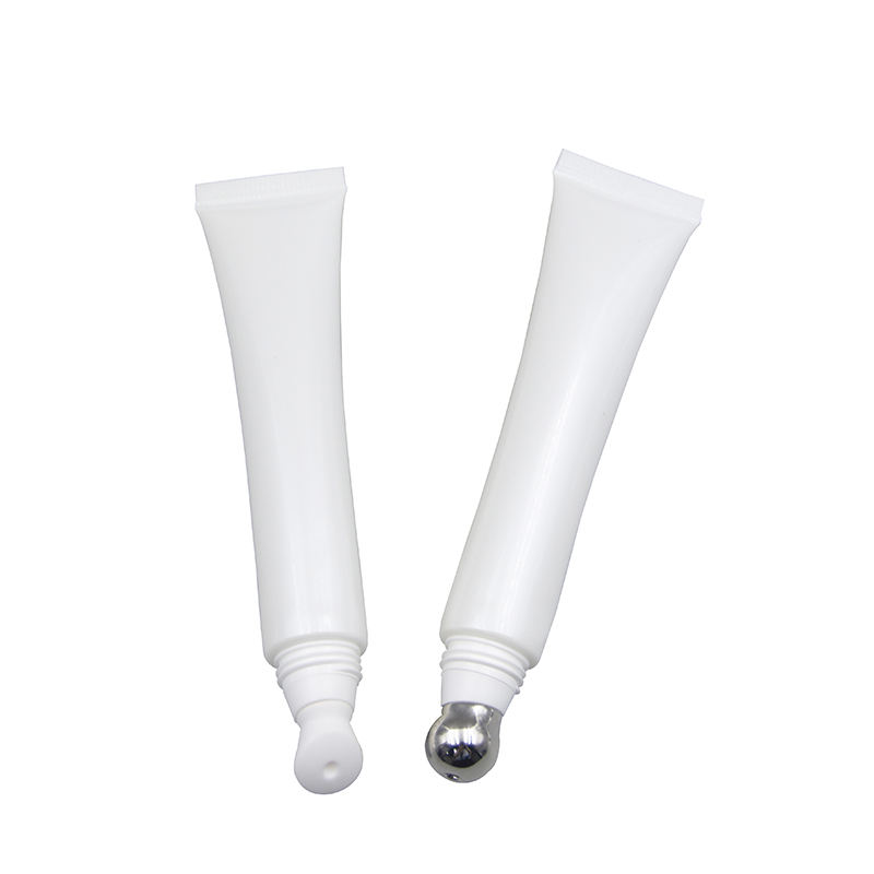 Tubes de brillant à lèvres vides personnalisés, Tubes à presser cosmétiques ronds de 10ml/20ml pour le maquillage, le brillant à lèvres et la crème pour les yeux