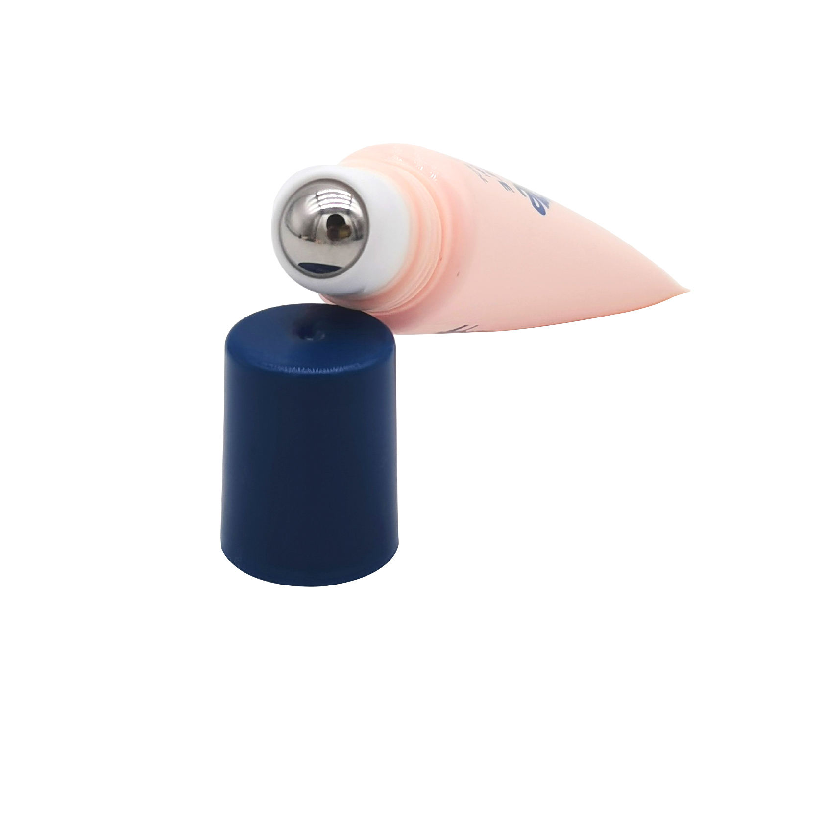 Tubes de gloss cosmétiques vides conçus sur mesure, emballage à bille en métal pour baume à lèvres, soins pour les lèvres, crème pour les yeux, maquillage