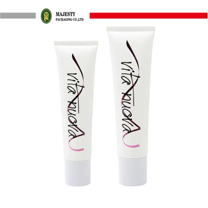 Emballage personnalisable en PE pour crème pour les mains et nettoyant pour le visage, Tube à presser en plastique souple, Tube de lavage du visage, Tube de protection solaire, bouchon à vis, 100g
