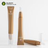 Tube souple en plastique Cosmetic PE avec applicateur à plusieurs usages pour l'emballage de maquillage