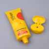 Tube cosmétique en plastique à compression souple de forme ovale pour soins de la peau, nouvelle série, capuchon rabattable, crème pour les mains, lotion et shampoing, tailles 50ml 100ml