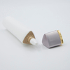 Tube à presser triangulaire avec logo personnalisé, emballage vide de 30mm, crème de lavage du visage, rouge à lèvres, épaisseur de 0.5mm, matériau PP, bouchon à vis, protection solaire