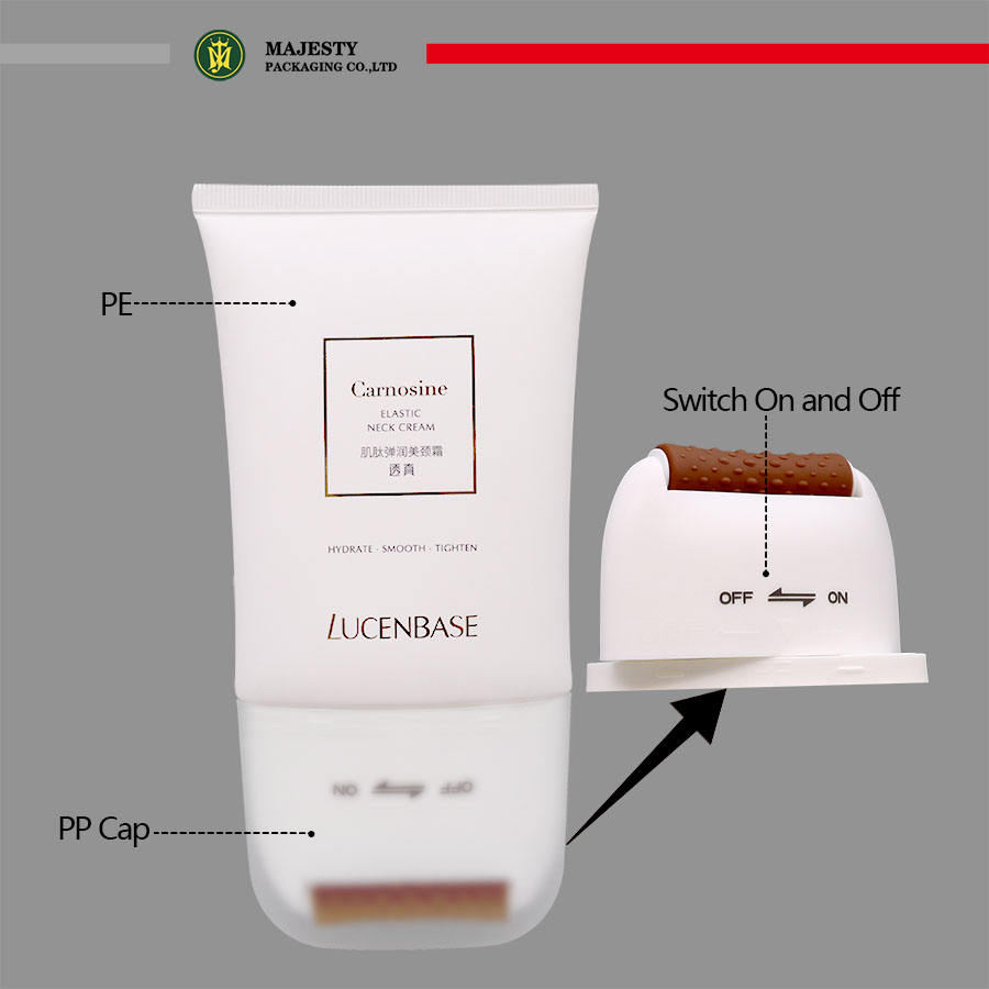 Rouleau de Massage en plastique, emballage de Tube de soins de la peau, Tube en plastique ovale, soins du corps, Lotion pour le corps, soins de la peau, paquet de tubes cosmétiques