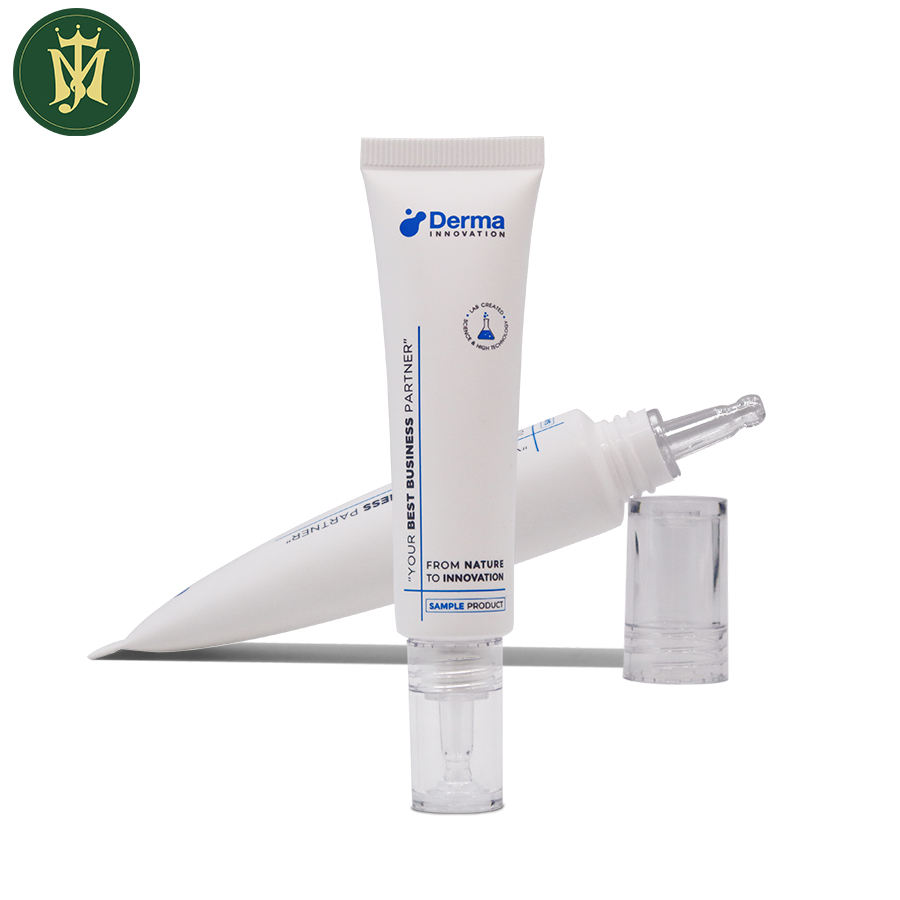 Couvrettes en plastique transparent de 10 ml-30 ml PETG transparent COUVERTURE DU PLIME BOUCHE POUR COSMETIC ESE CRAME ESSENCE SURCREEN