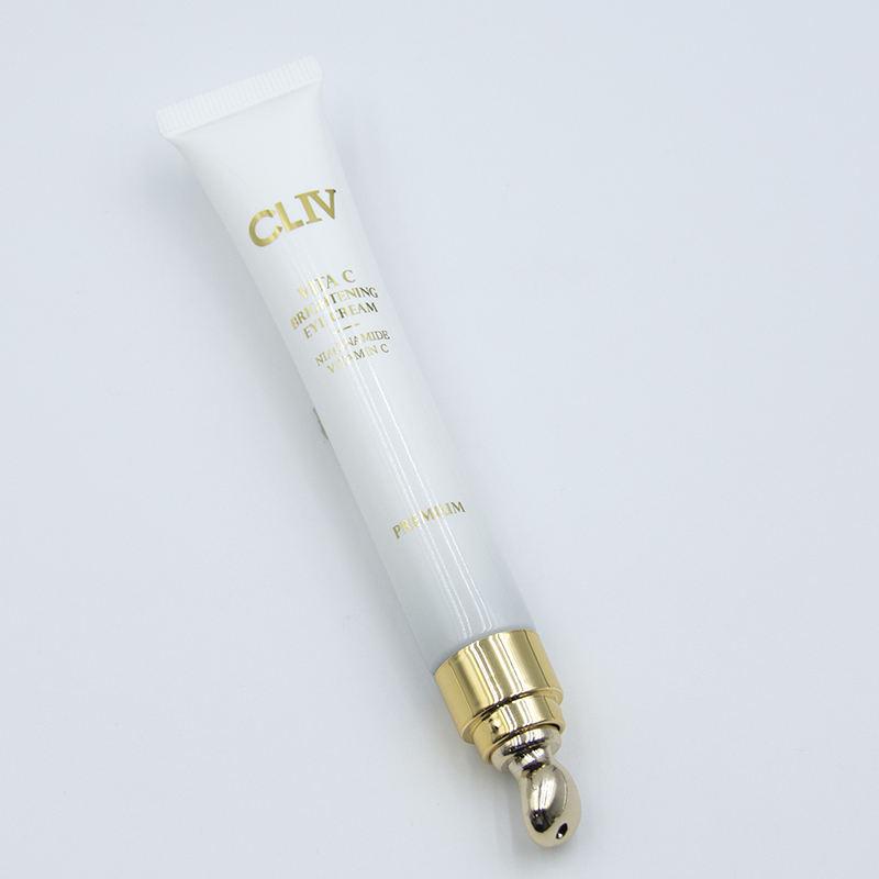 Tube d'emballage avec tête applicatrice vibrante, pour crème pour les yeux, rouge à lèvres, crème solaire et nettoyant, 10ml, 15ml, 20ml