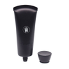 Tube en plastique vide noir OEM 80ml 100ml 120ml, crème pour le visage, Tube nettoyant pour hommes avec bouchon à vis, emballage pour lavage du visage