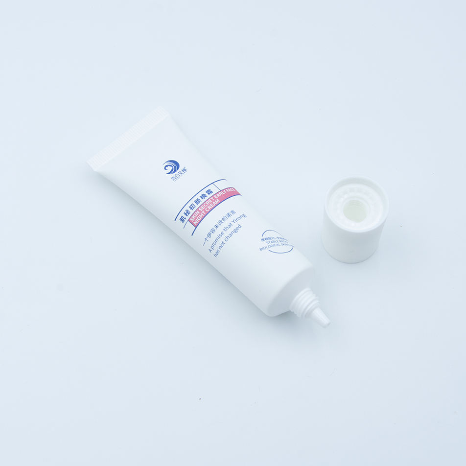 Tube à buse longue de 30g, emballage pour protection solaire pour le visage, shampoing, masque nettoyant, cosmétiques, Tube vide en plastique à presser souple, crème cosmétique pour les yeux