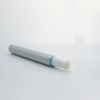 Tubes de brillant à lèvres Orange avec Logo personnalisé de 10ml, cosmétiques vides en plastique avec applicateur de brosse floquée pour le maquillage du visage et du masque
