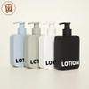 Vide 150ml 300ml luxe douche Gel pompe HDPE bouteille en plastique emballage plat carré shampooing et revitalisant bouteilles pour cheveux