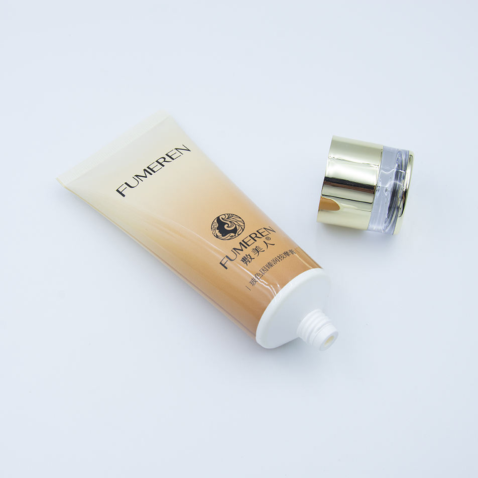 Tube à presser en plastique vide personnalisé, emballage BB crème, soins de la peau, Lotion pour le visage, cosmétiques, Logo imprimé, comprend un shampoing de protection solaire