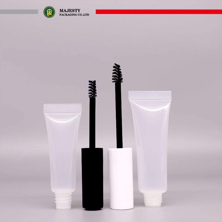 Tube en plastique pour emballage de maquillage cosmétique, Tube de Mascara, conception et Logo entièrement personnalisables, emballage en plastique, petit Volume 10-30ml