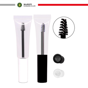 Tube en plastique pour emballage de maquillage cosmétique, Tube de Mascara, conception et Logo entièrement personnalisables, emballage en plastique, petit Volume 10-30ml