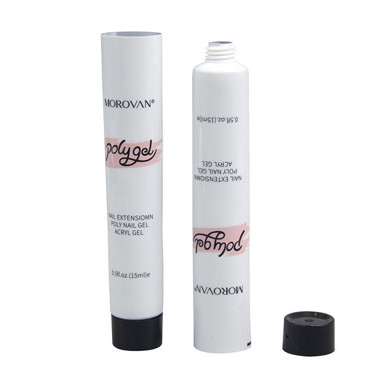 Tube cosmétique d'emballage de luxe de soins de la peau d'OEM D19mm pour le gel pour les yeux BB Crème Lotion Fondation Mascara Squeeze Forme Maquillage Parfum