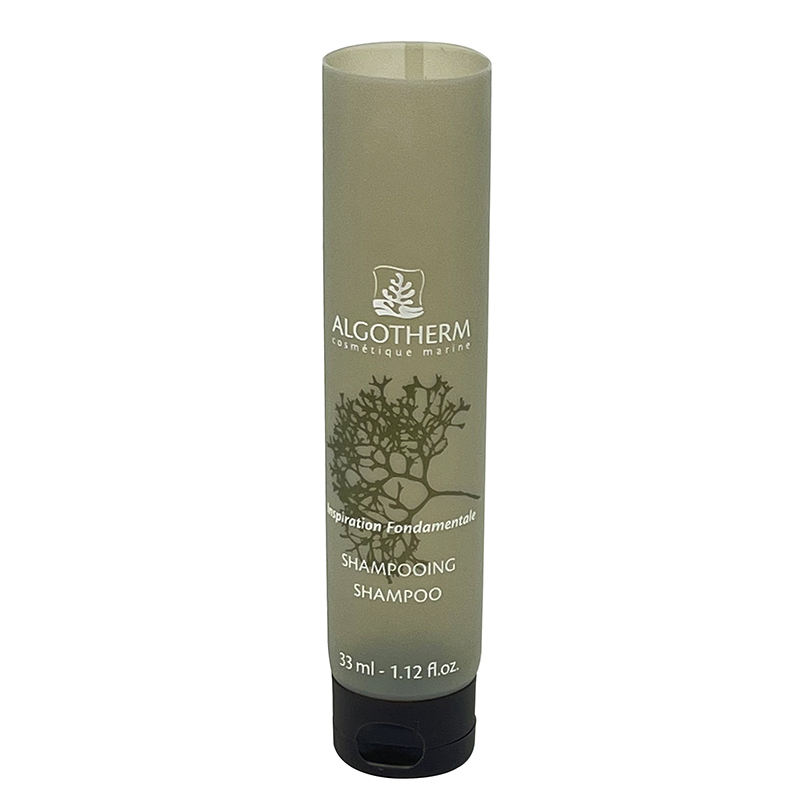 Tube à presser PE vide OEM pour crème solaire et emballage cosmétique pour le visage, finition mate avec couvercle rabattable pour shampoing et revitalisant