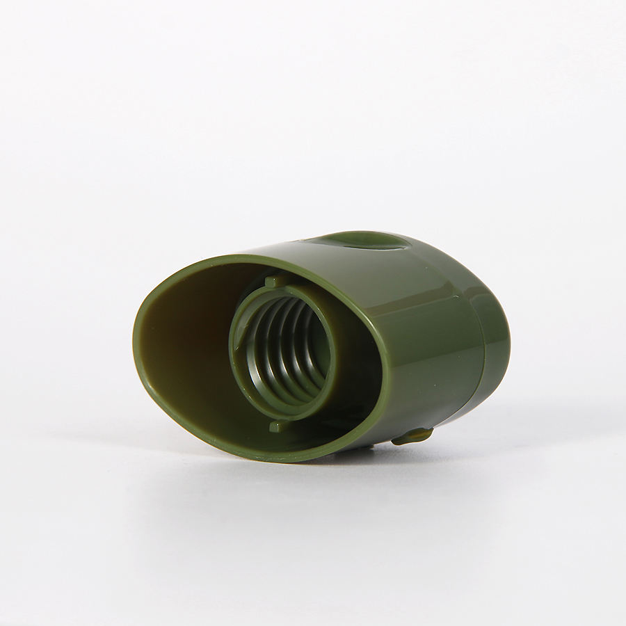 Tube à presser de couleur personnalisé écologique, emballage en plastique, crème ovale pour les mains, soins de la peau, Tube souple avec capuchon rabattable