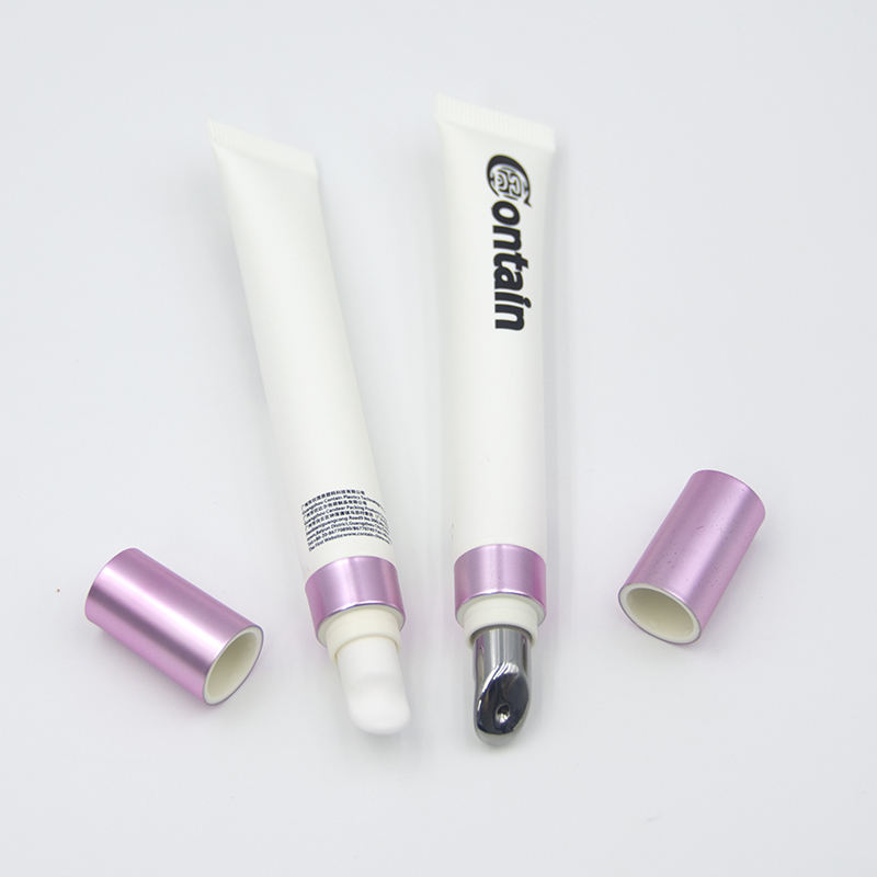 Tube d'emballage avec tête applicatrice vibrante, pour crème pour les yeux, rouge à lèvres, protection solaire et nettoyant, offre spéciale, 10ml, 15ml, 20ml