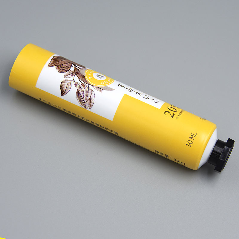 Tubes personnalisés en papier d'aluminium de 20 à 100g, pour crème pour les mains, emballage cosmétique doux pour protection solaire, nettoyant pour le visage