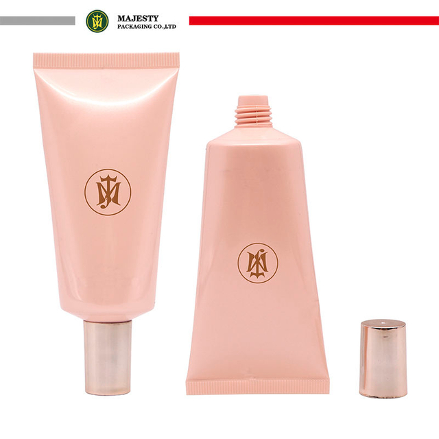 Tubes de protection solaire en plastique personnalisés 40g-80g, avec couvercle à vis, pour fond de teint BB, liquide, soins de la peau, sérum, masque facial, Tubes d'emballage