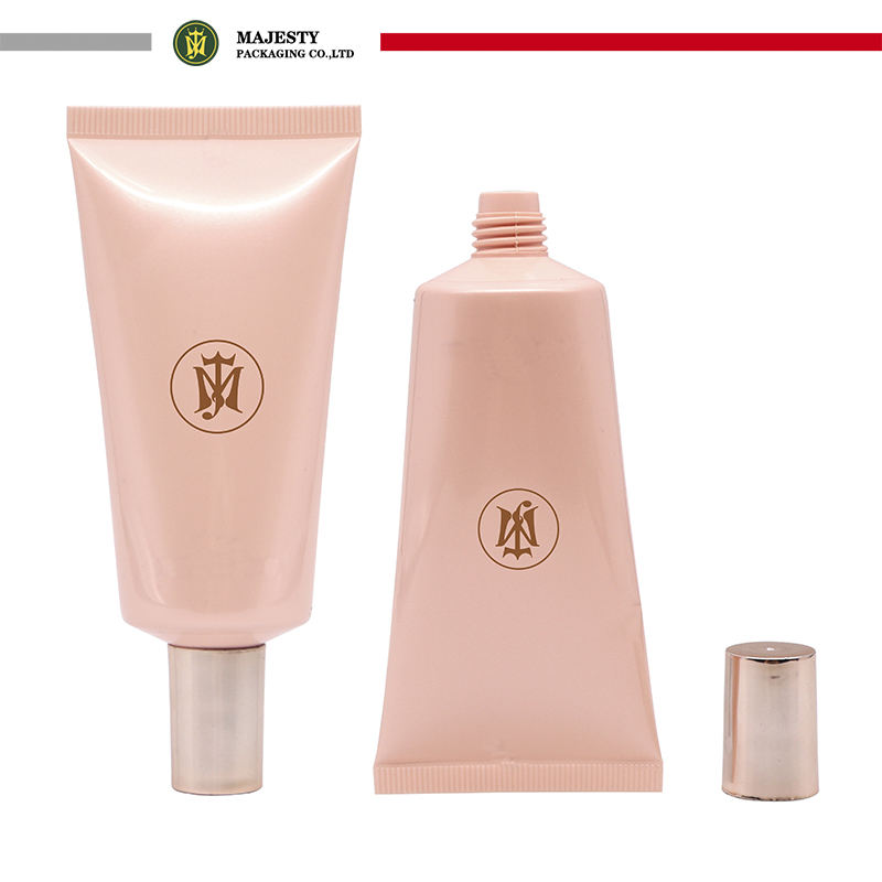 Tubes de protection solaire en plastique personnalisés 40g-80g, avec couvercle à vis, pour fond de teint BB, liquide, soins de la peau, sérum, masque facial, Tubes d'emballage