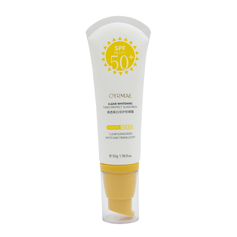Tubes en plastique personnalisés pour emballage de cosmétiques, pompe sans air, crème BB CC, fond de teint et crème nettoyante pour les yeux, couleurs assorties