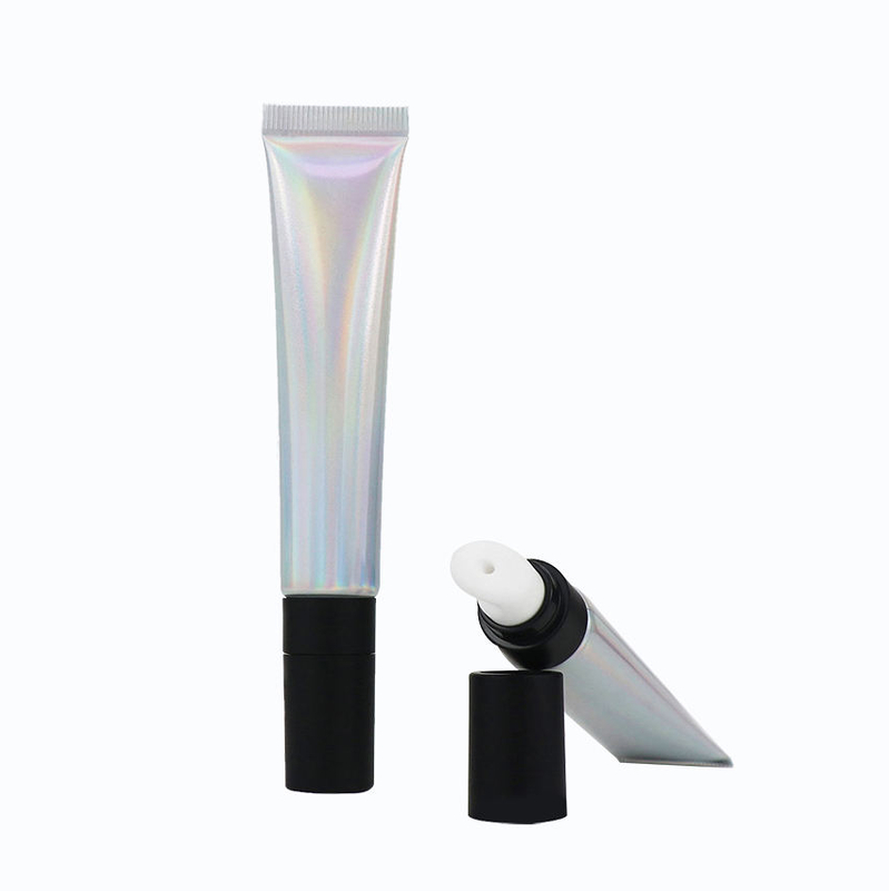Laser argent 20g ABL Tube souple 20ml récipient cosmétique vide aluminium polyfeuille applicateur de crème pour les yeux Tubes cosmétiques en plastique