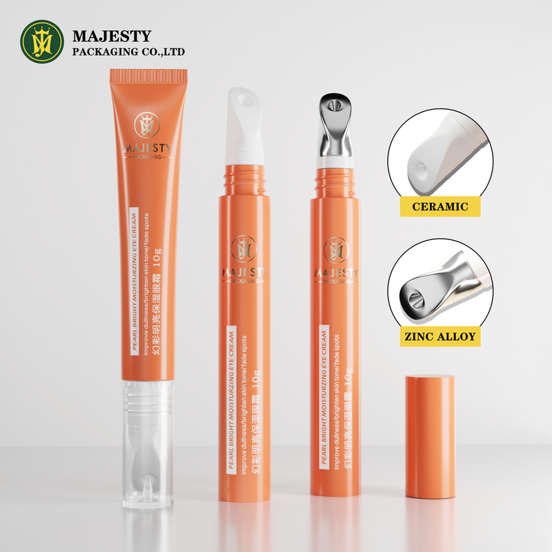 Applicateur en céramique pour la crème pour les yeux 10 ml de baume rond