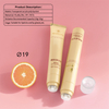 Tubes en plastique cosmétique en acrylique Logo Jelly Lip Bloss Conteners