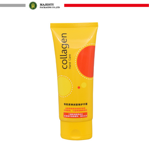 Tube cosmétique en plastique à compression souple de forme ovale pour soins de la peau, nouvelle série, capuchon rabattable, crème pour les mains, lotion et shampoing, tailles 50ml 100ml