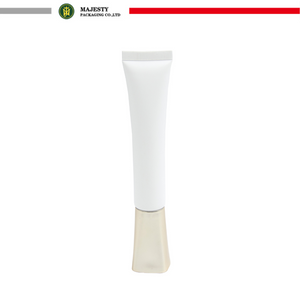 Tube de crème pour les yeux en plastique PE, petit Volume 10ml 20ml 30ml, avec applicateur de buse pointu, Tubes en plastique cosmétiques vides