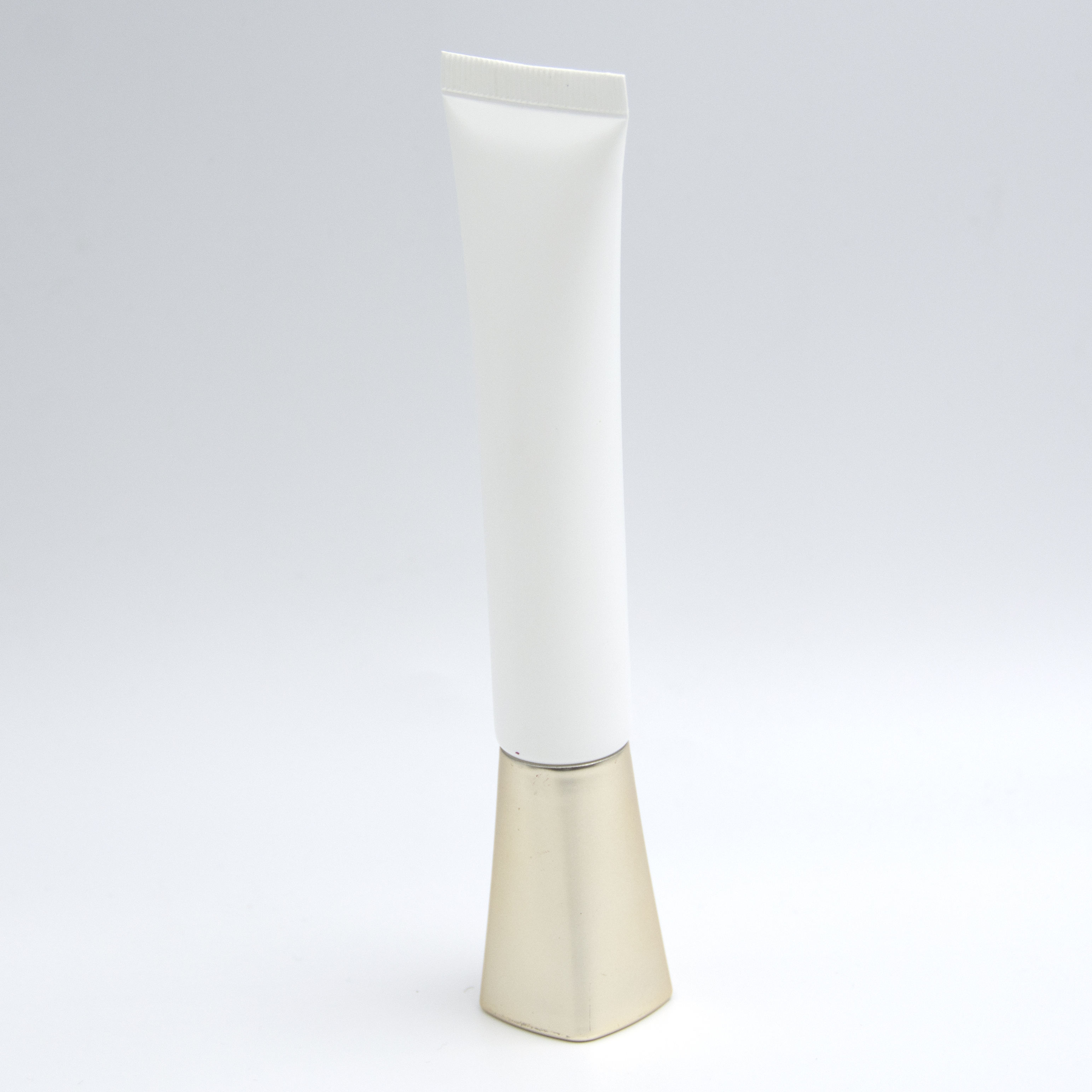 Tube de crème pour les yeux en plastique PE, petit Volume 10ml 20ml 30ml, avec applicateur de buse pointu, Tubes en plastique cosmétiques vides