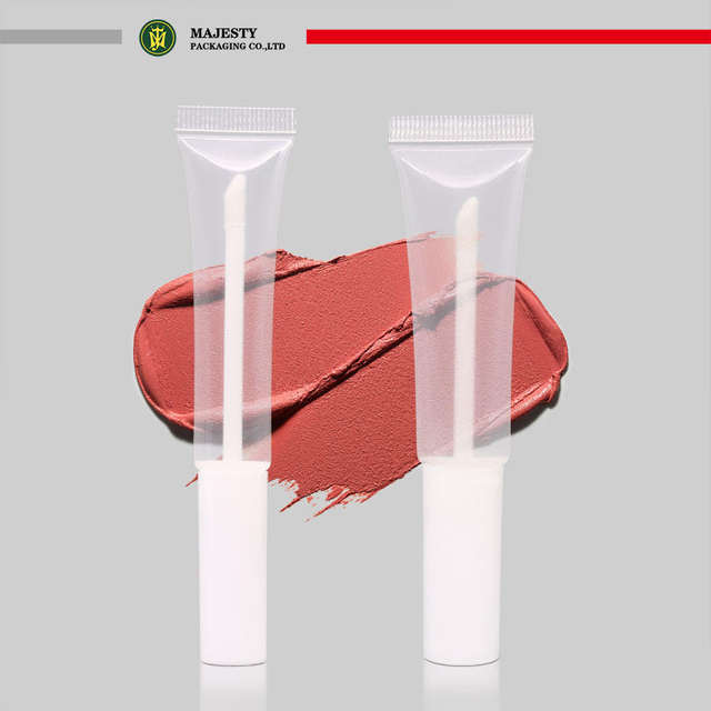 Conteneurs de brillant à lèvres personnalisés, Tube de Mascara avec applicateur de brosse, étiquette privée de haute qualité, Transparent vide de 3 à 5 Ml