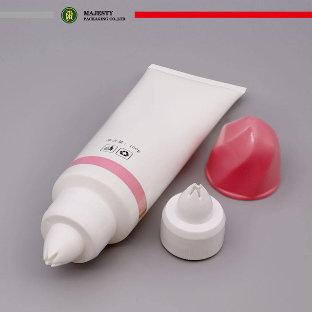 Tube en plastique 60-150ml, bouchon de fleur pour crème pour les mains, crème pour le visage et Lotion, emballage de Tube en plastique vide, emballage cosmétique